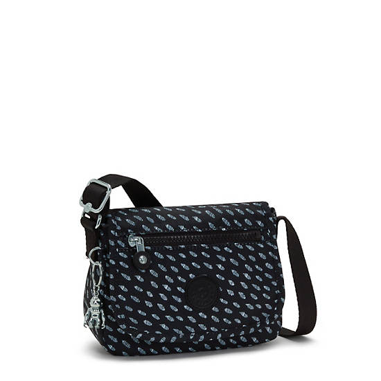 Kipling Sabian Printed Crossbody Mini Väska Blå | SE 1862IL